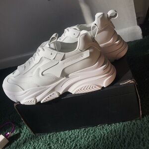 White Chunky Sneakers